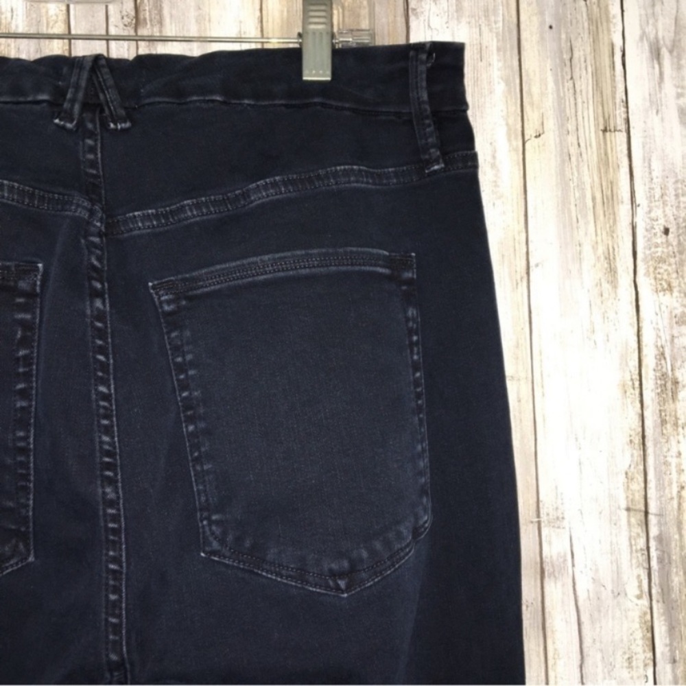 NWT Good American Good Leg High Rise Distressed Skinny Blue 308 - Picture 7 of 9